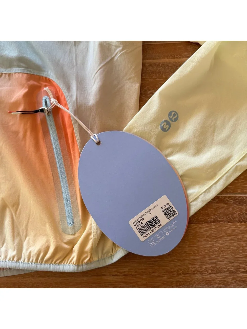 NWT Lululemon x Madhappy Packable Running Jacket SZ 4 RARE Small